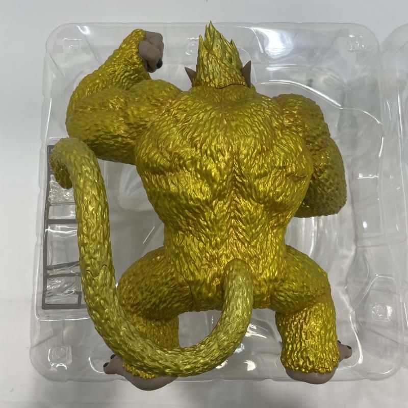 中古】開封)BANDAI 一番くじ ラストワン賞 黄金大猿悟空 SOFVICS