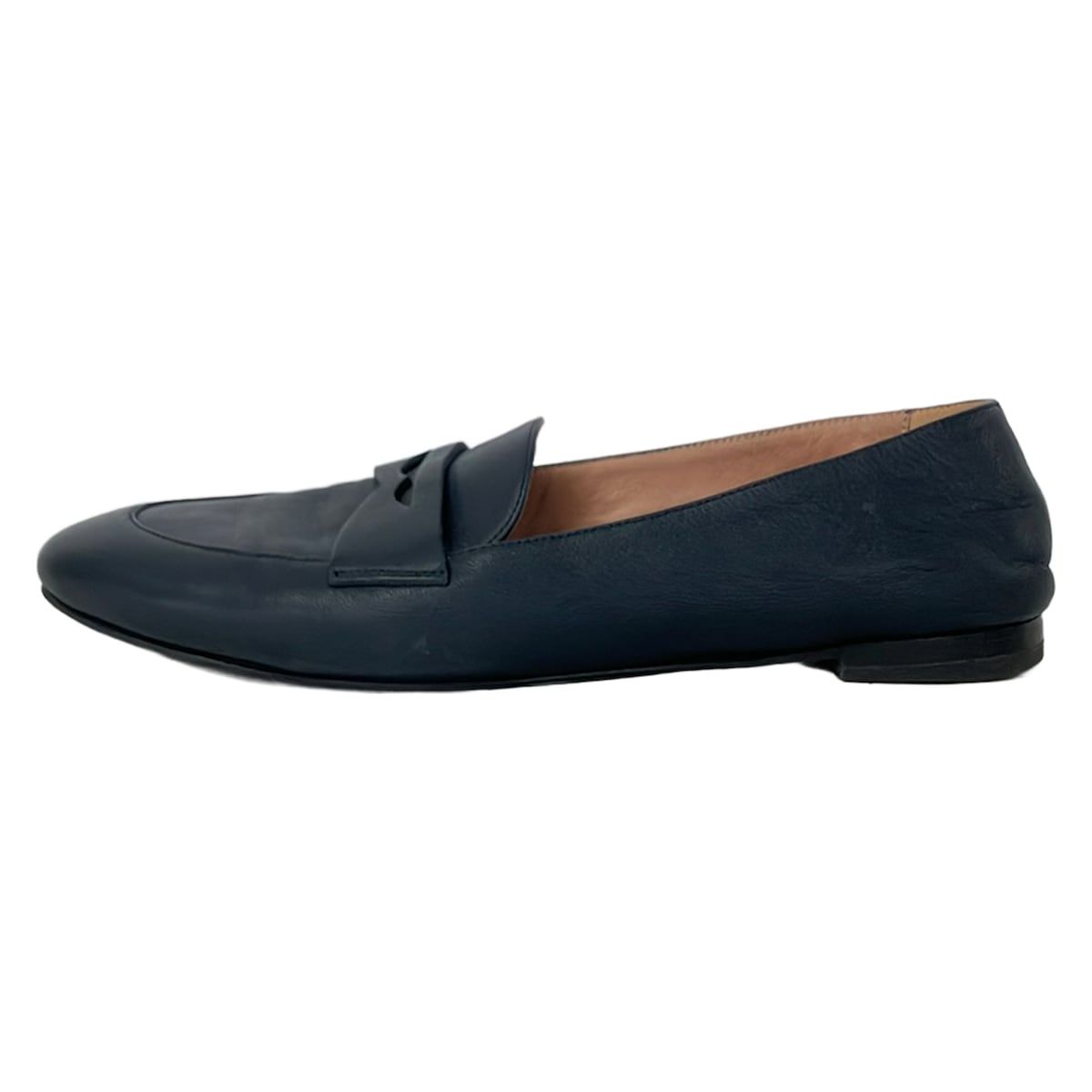 HUGOBOSS(ヒューゴボス) スニーカー 37 レディース - 50453543 ダークネイビー コインローファー レザー