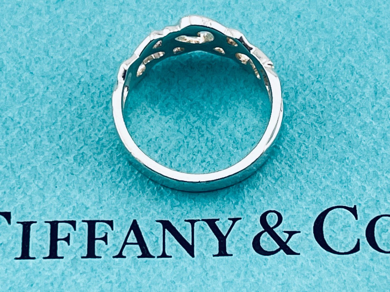 a276 Tiffany&Co. ティファニー トリプル ラビングハート リング