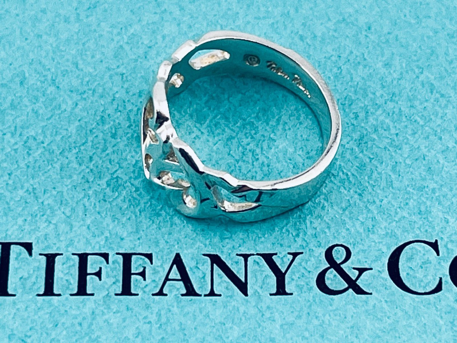 a276 Tiffany&Co. ティファニー トリプル ラビングハート リング