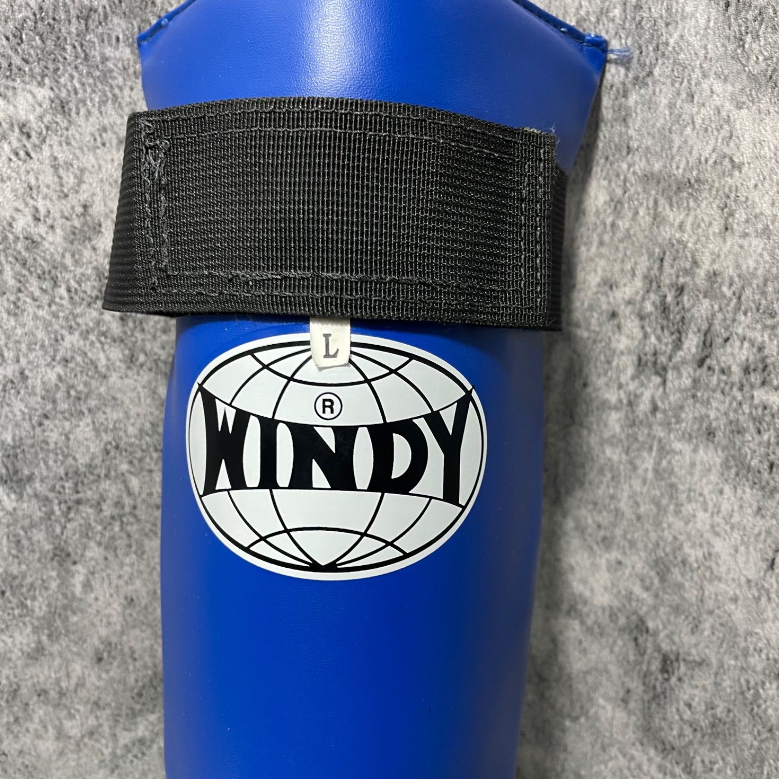 WINDY ボクシンググローブ 16OZ レガース Lサイズ 青 - メルカリ