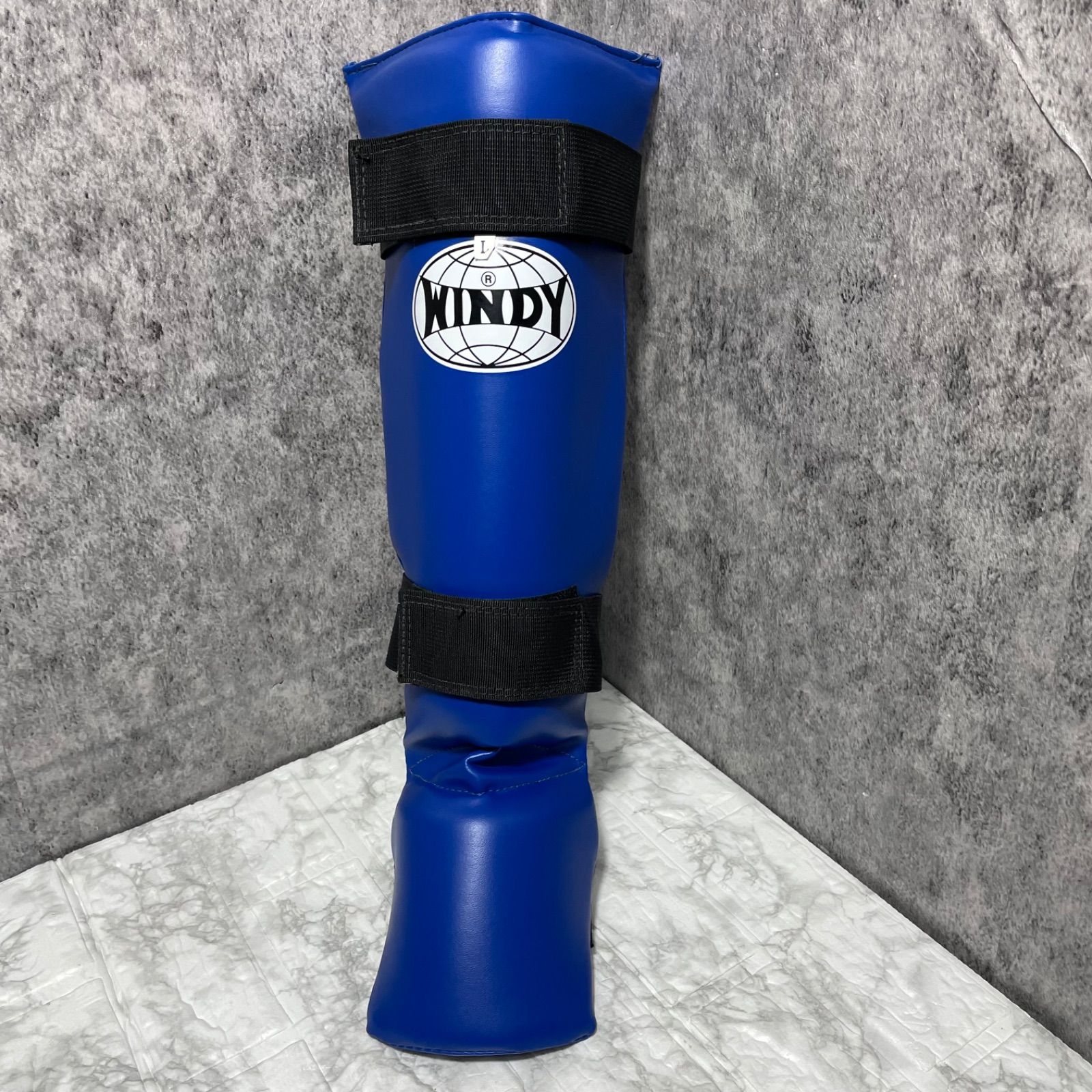 WINDY ボクシンググローブ 16OZ レガース Lサイズ 青 - メルカリ