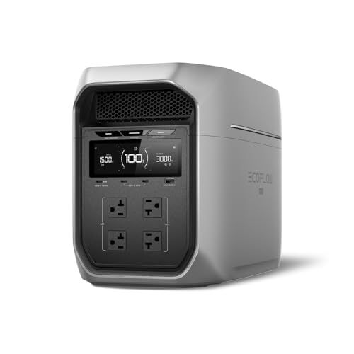 【VGP 2026 SUMMER 金賞】EcoFlow ポータブル電源 DELTA 3 Max Plus 2048Wh 大容量 3000W定格出力(瞬間最大6000W) 10ポート出力 10年長寿命 エコフロー 車中泊・アウトドア・防災・停電対策に最適 アys 200,840円