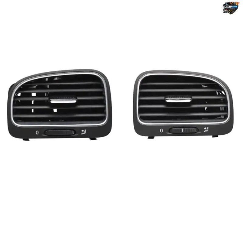 VWゴルフ6、6GTI、MK6、パサート、サジター用左右ダッシュベントグリルエアコンベントアウトレット 5KD819703 5KD819704