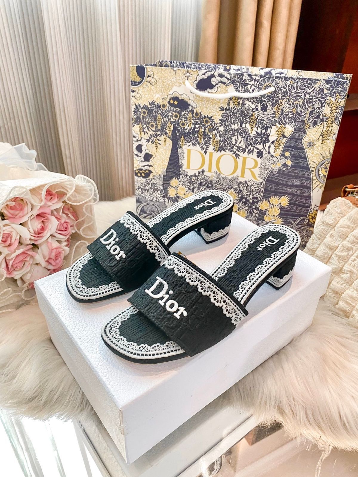 【大特価】 人気 新品 Christian Dior クリスチャンディオール サンダル