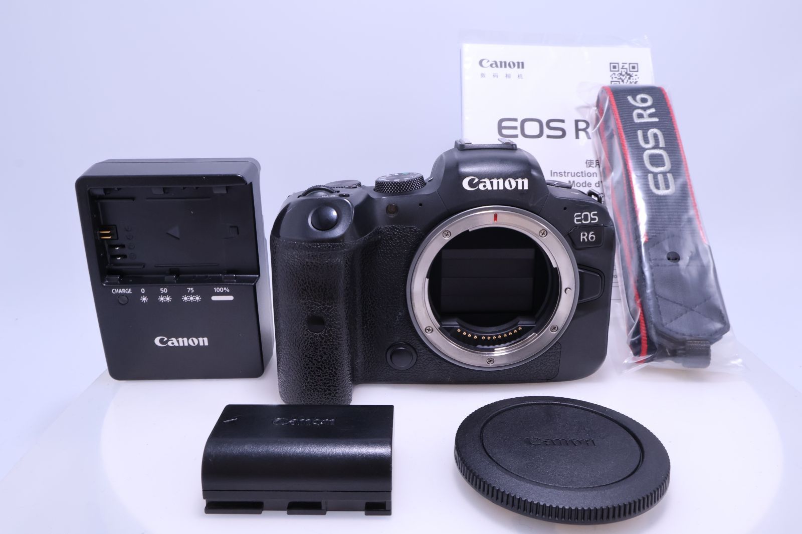 【良品】Canon EOS R6 ボディ ミラーレス一眼カメラ ボディ