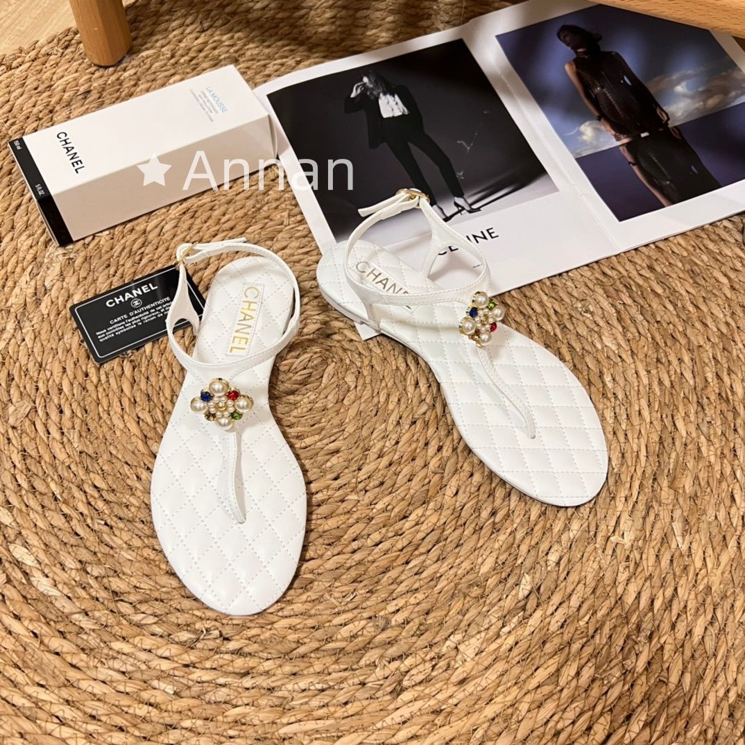 希少品】綺麗 新品 CHANEL シャネル サンダル - メルカリ
