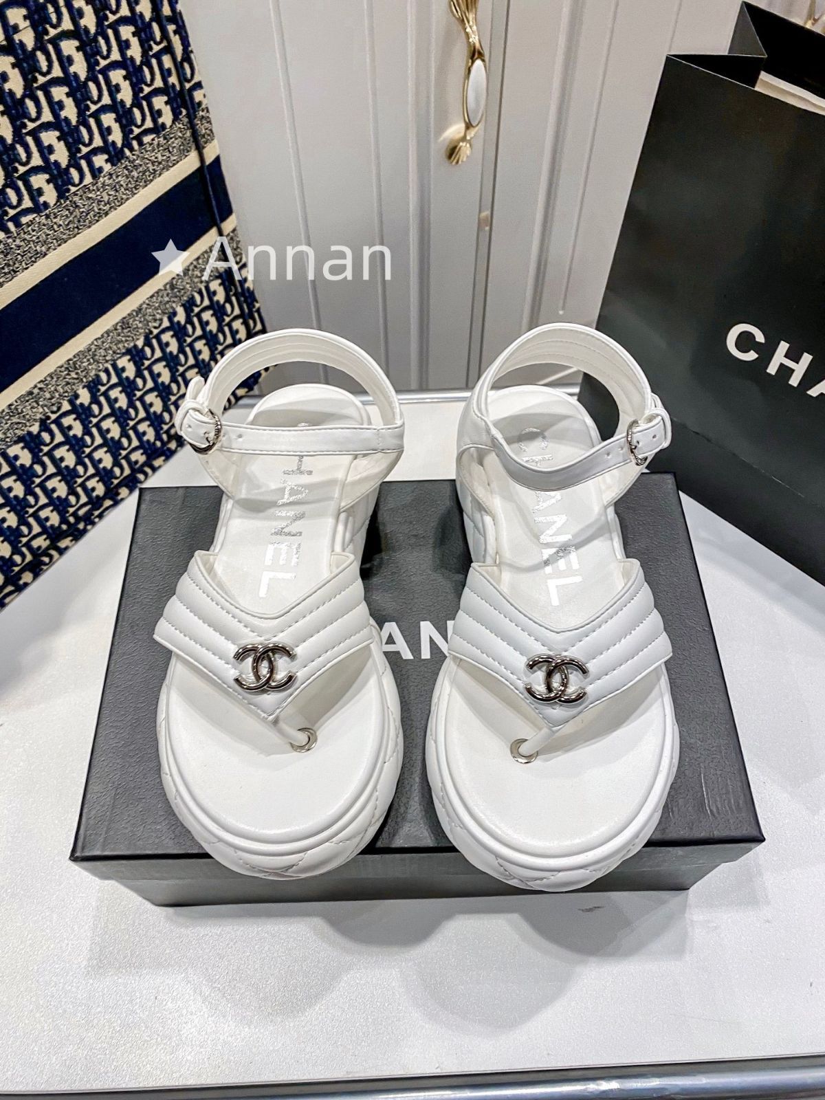 高級 人気商品新品 CHANEL シャネル サンダル レディース