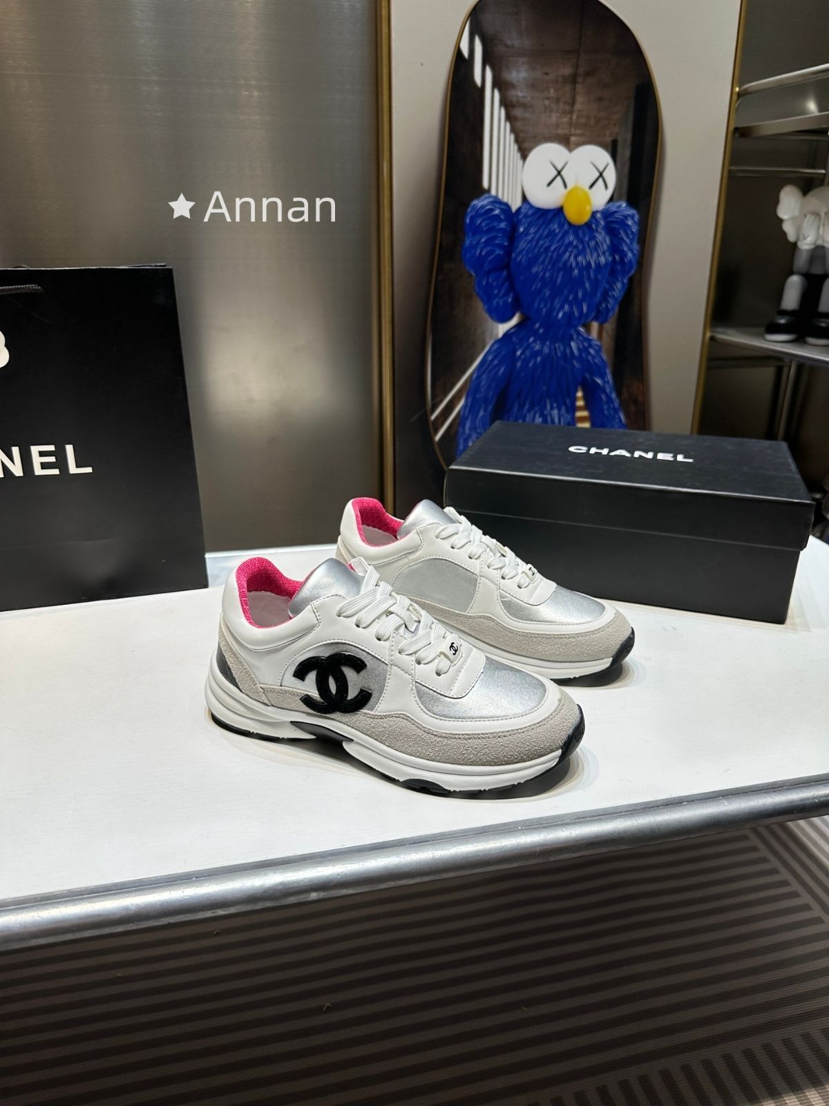 大人気 超美品 新品！新品 CHANEL シャネル スニーカーン ハイヒール