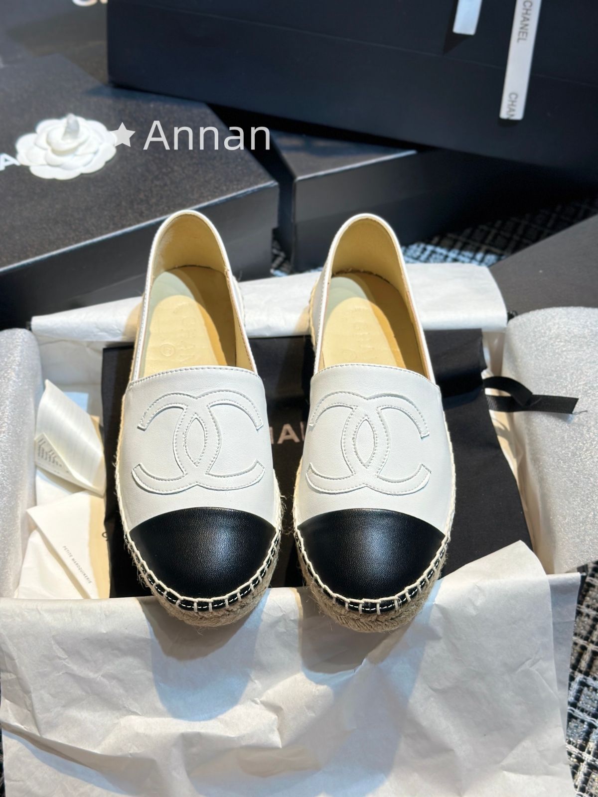 新作 期間限定☆新品 CHANEL シャネル ローファー?革靴 レディース 11,680円