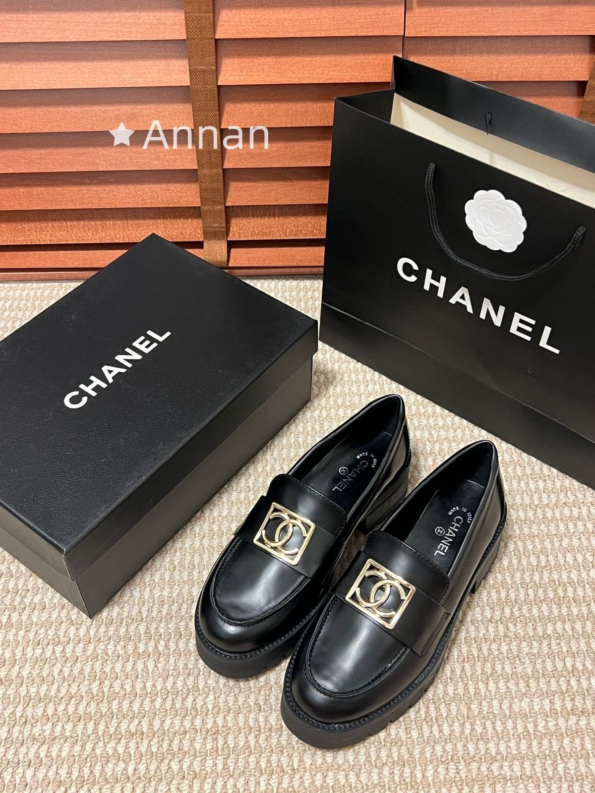 超極SSS美品 良品新品 CHANEL シャネル ローファー?革靴 12,320円