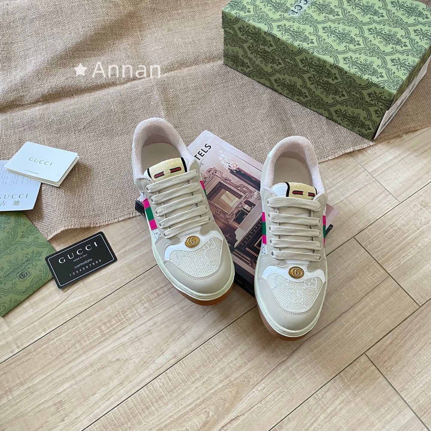 超極SSS新品 GUCCI グッチ スニーカー レディース