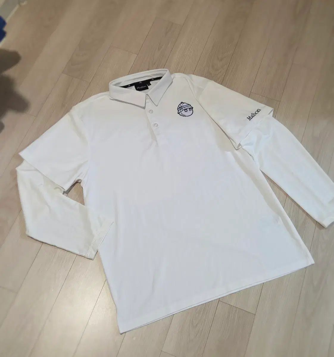 マルボンゴルフ 長袖 カラーTシャツ 白 105 バスト 54 6,558円