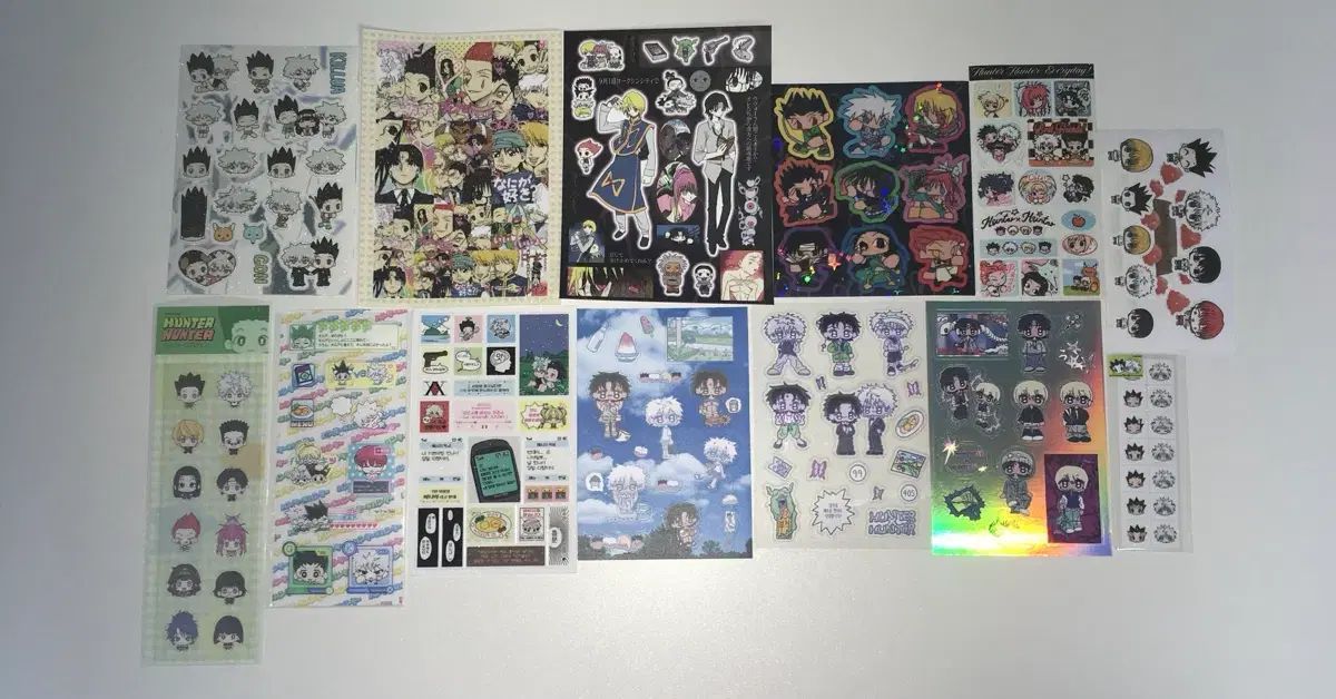 HUNTER×HUNTER ステッカー HUNTER×HUNTER ステッカー 万端様 계미기様 758 マフィン様 kozy様 7,214円