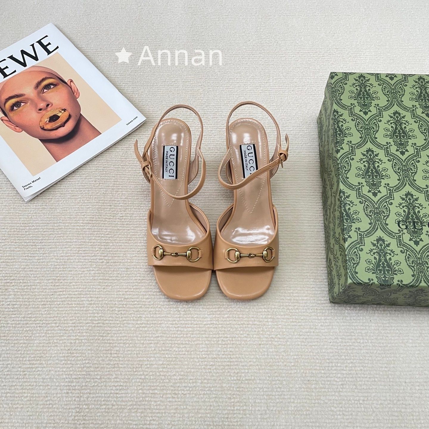 【希少品】綺麗 新品 GUCCI グッチ サンダル 9,620円