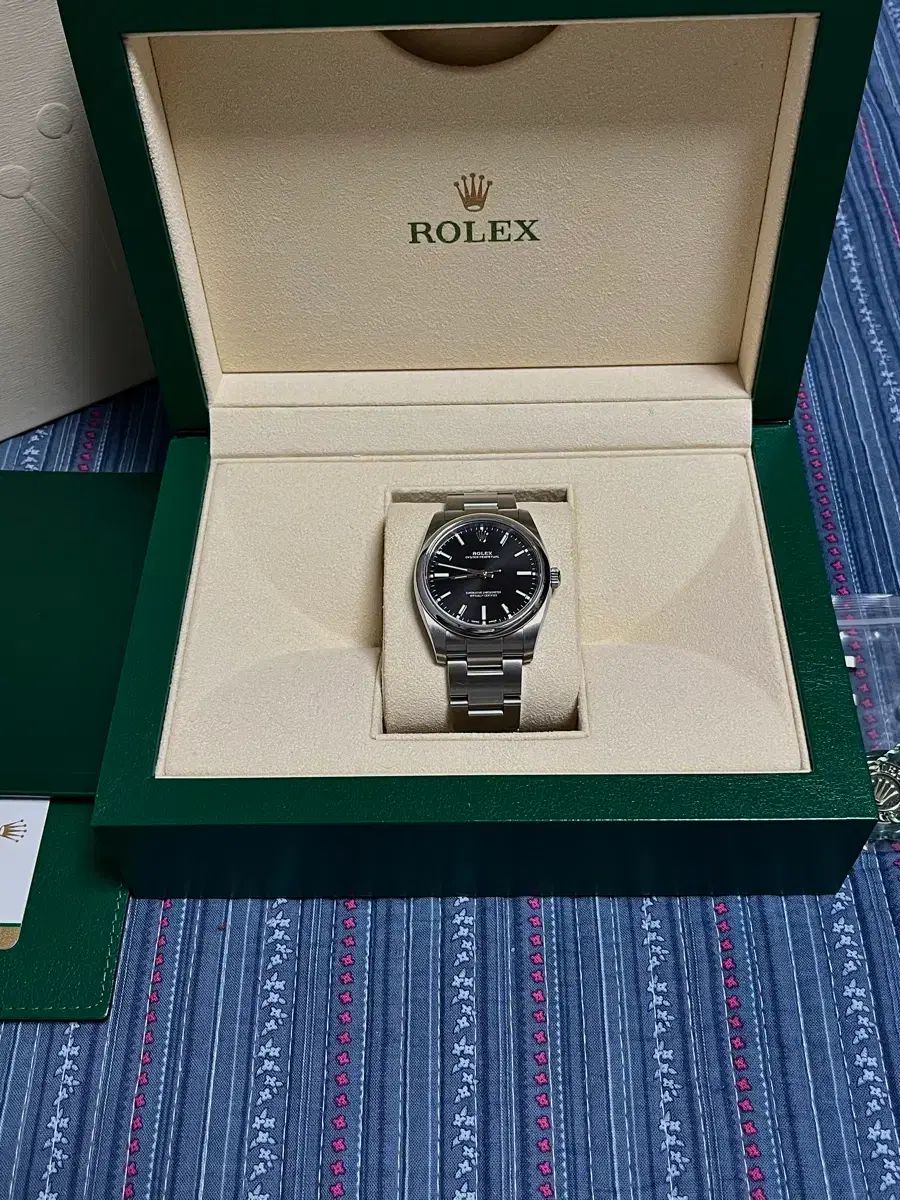ROLEX ロレックス 114200 オイスター パーペチュアル 34 ブラック