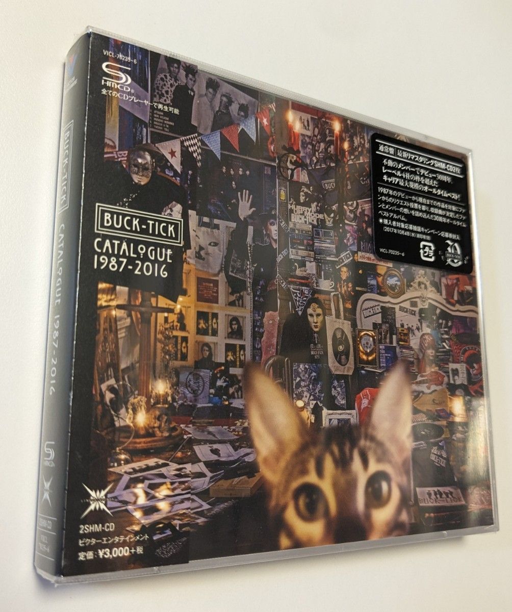 通常盤 2CD BUCK-TICK CATALOGUE 1987-2016 4988002740567 ベスト BEST
