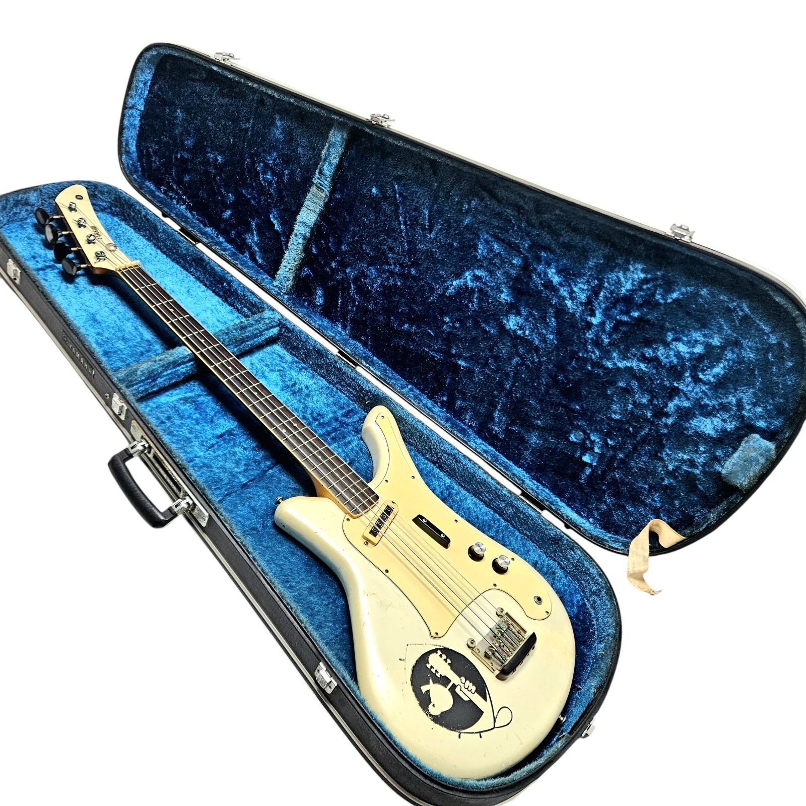 【現状品】 訳あり YAMAHA SBシリーズ ビンテージ エレキベース 日本楽器製 音出しOK HC付