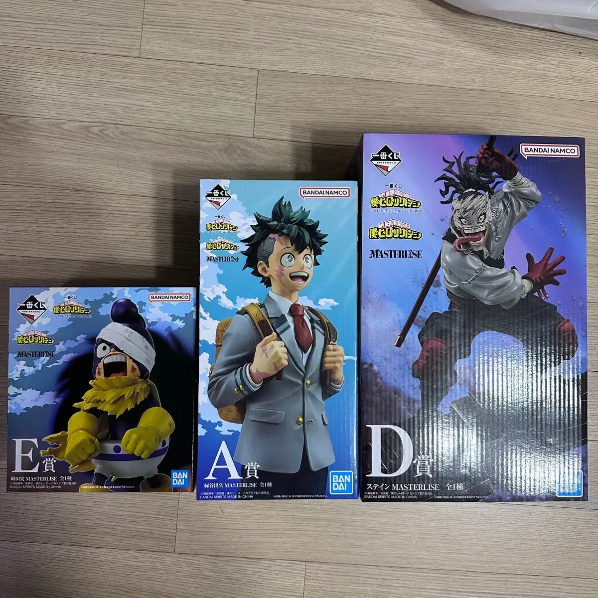 僕のヒーローアカデミア ヒロアカ 一番くじ A賞 D賞 E賞 まとめ