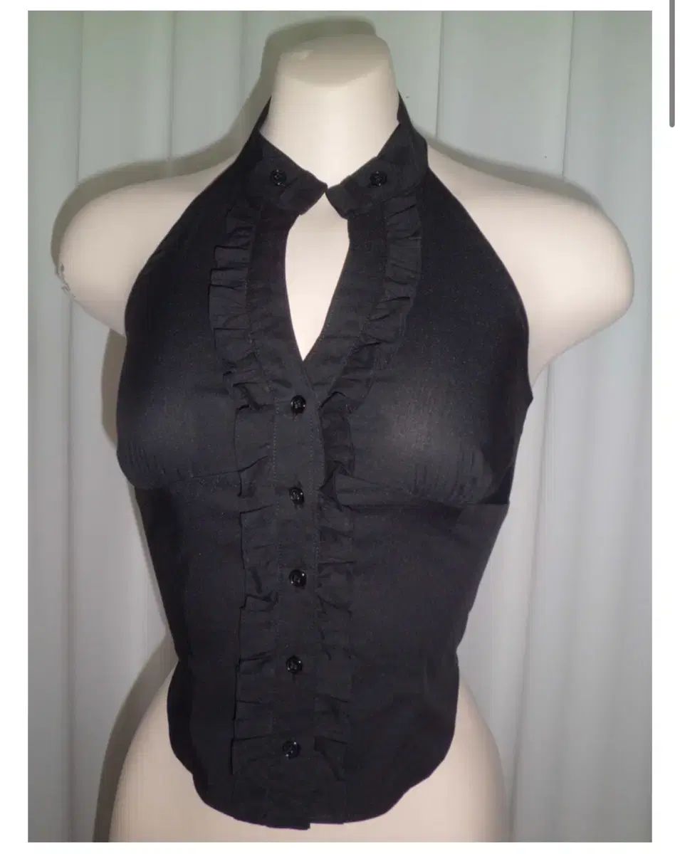 エンジェルナンバー555 / Vintage Lace Ruffle Shirt