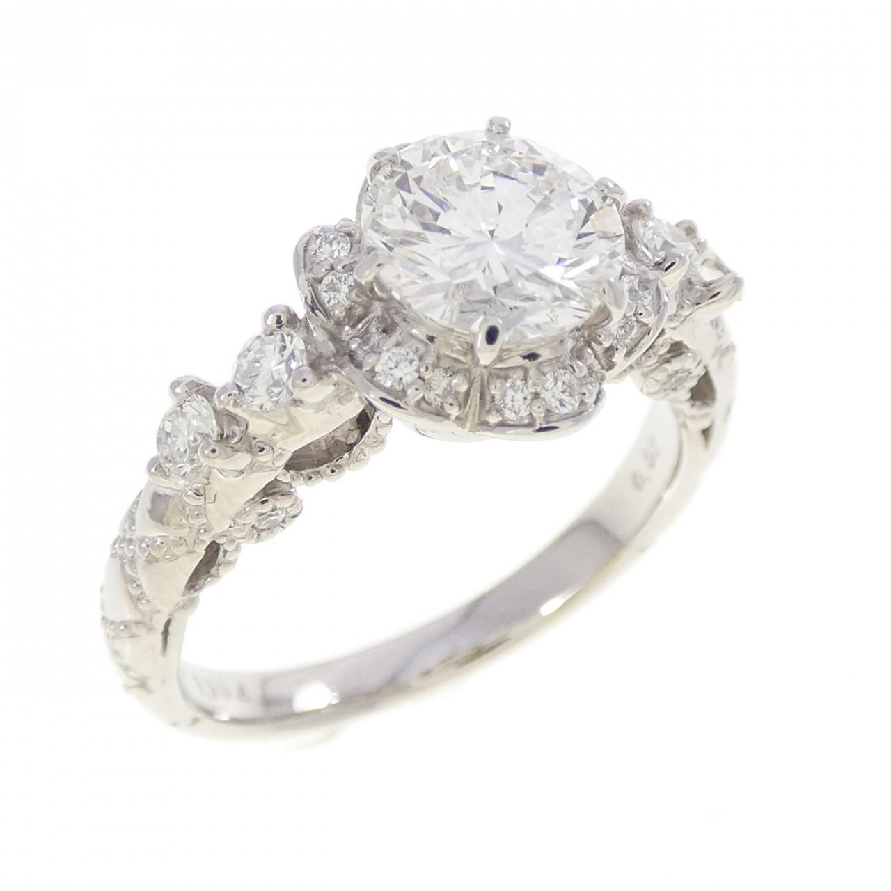 PT900 ダイヤモンド リング 1.194CT F VS1 Good