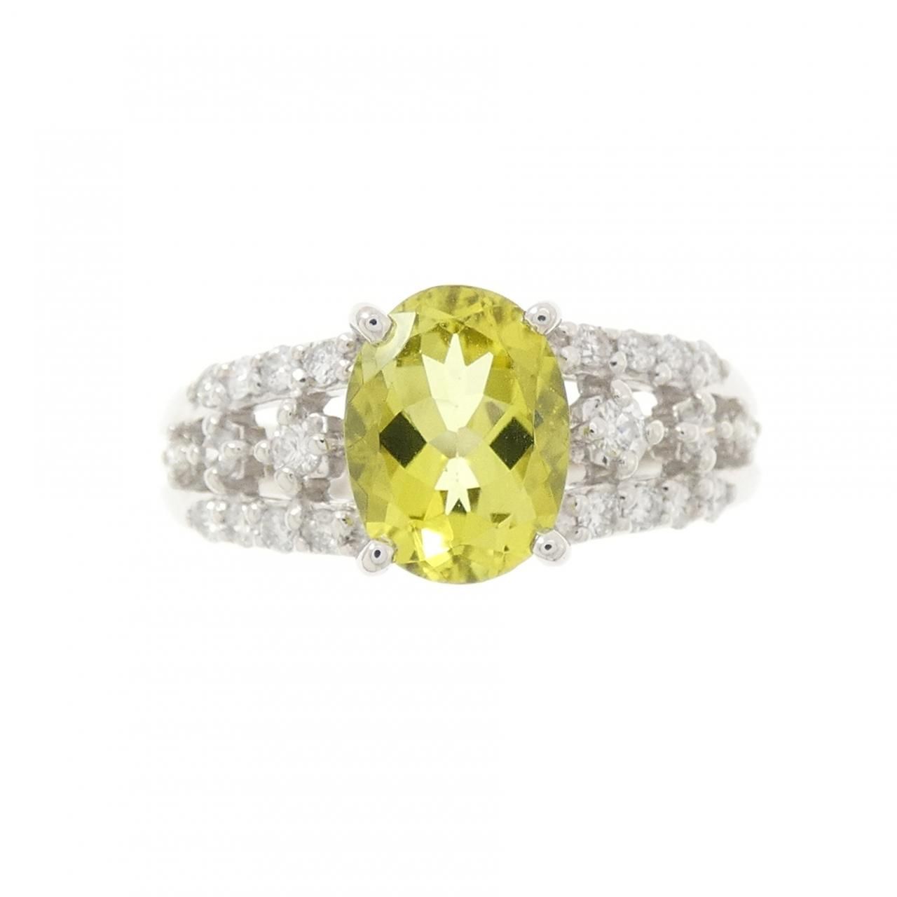 PT900 トルマリン リング 1.32CT PT900 トルマリン リング 1.32CT