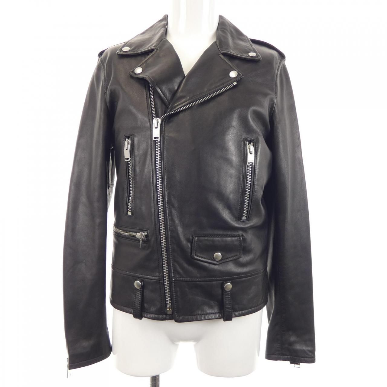 サンローラン SAINT LAURENT 397290 Y5YA1 レザーライダースジャケット
