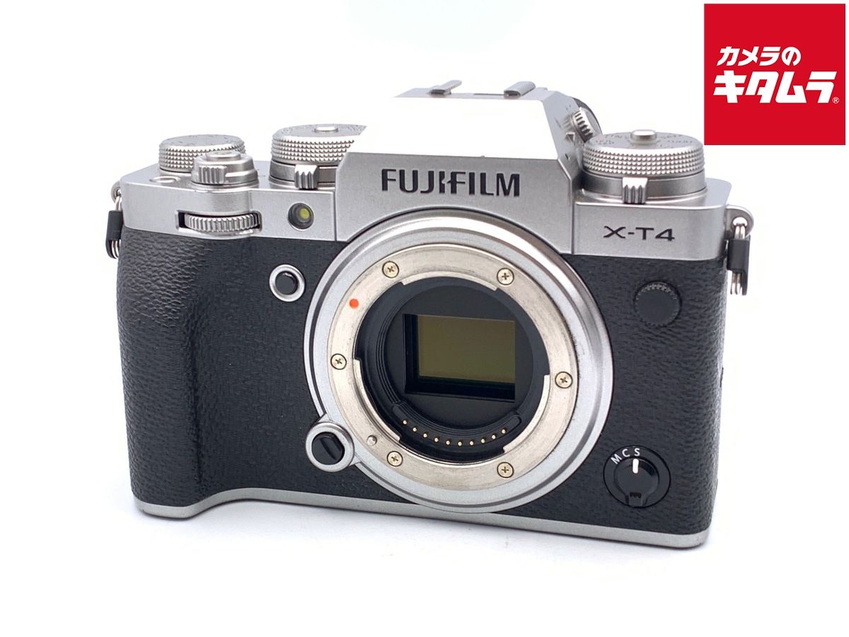 【中古】 【並品】 フジフイルム X-T4 ボディ シルバー