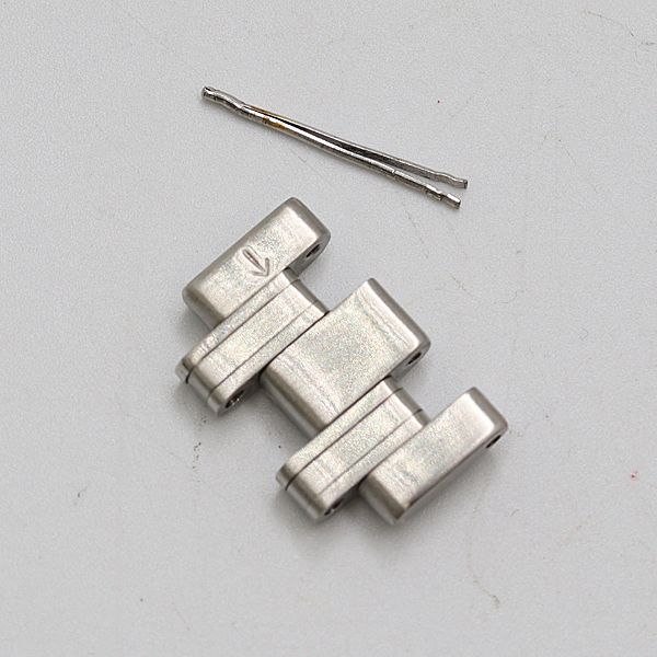 良品 オメガ シーマスター 純正コマ 1コマ シルバーカラー 18mm用