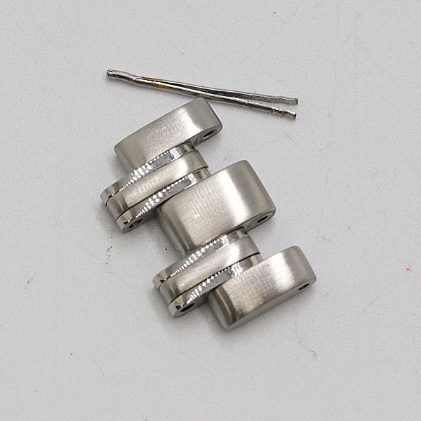 良品 オメガ シーマスター 純正コマ 1コマ シルバーカラー 18mm用