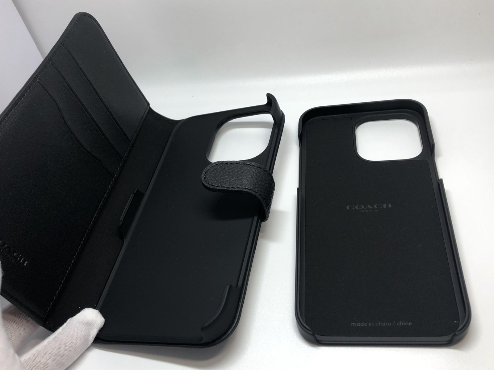 新品未開封 COACH iPhone 14 Pro Maxケース 黒 - メルカリ
