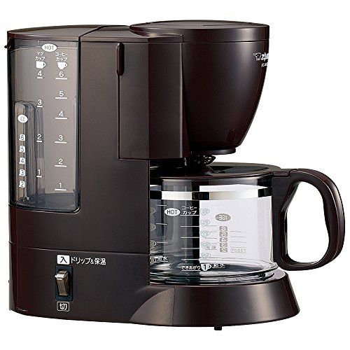 象印 コーヒーメーカー 6杯用 EC-AK60-TD(サイズ: 5-6カップ / カラー: ブラック)