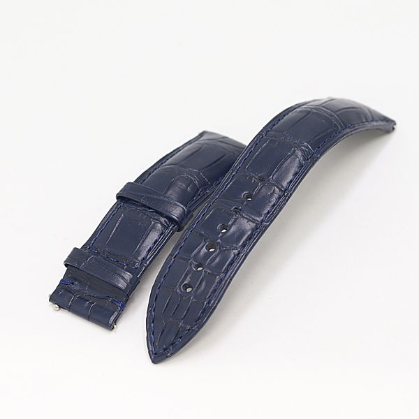 Good product Piaget genuine belt leather navy color mm men's watch 0044000 6JWT MYT