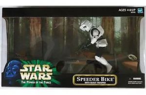 フィギュア スピーダー・バイク with スカウト・トルーパー 「スター・ウォーズ パワー・オブ・ザ・フォース」 12インチ フィギュア【10日以内発送】
