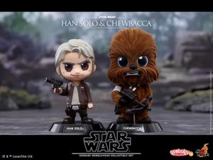 フィギュア ハン・ソロ&チューバッカ（2体セット） 「スター・ウォーズ/フォースの覚醒」 コスベイビー シリーズ3.0 サイズS【10日以内発送】