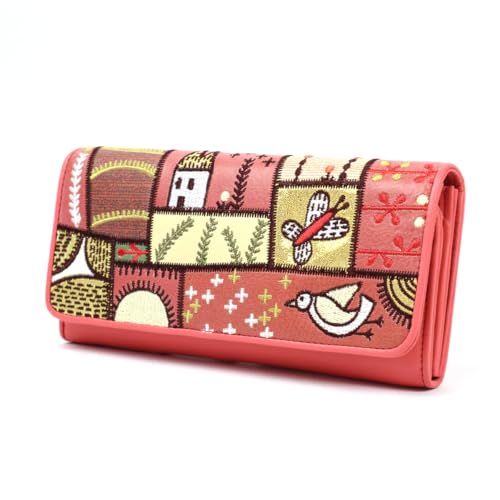 ホコモモラ カンポ2 長財布 かぶせ 5388012 ピンク32