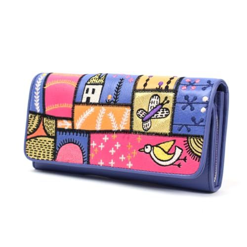 ホコモモラ カンポ2 長財布 かぶせ 5388012 パープル62
