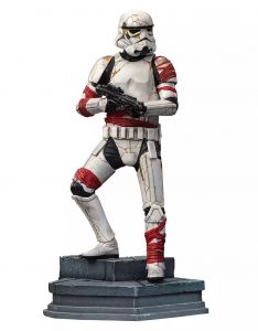 フィギュア ナイト・トルーパー 「スター・ウォーズ:アソーカ」 アートスケール 1/10 スタチュー【10日以内発送】