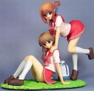 フィギュア 小牧姉妹 愛佳&郁乃 ゲーマガオリジナルVer.「ToHeart2」1/8PVC塗装済み完成品【10日以内発送】