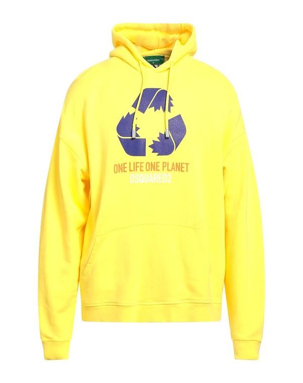 ディースクエアード メンズ アウター パーカー・スウェット DSQUARED2 スウェット Yellow イエロー