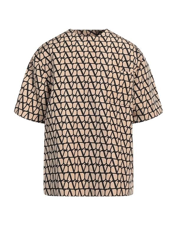 ヴァレンティノ メンズ トップス Tシャツ VALENTINO GARAVANI Ｔシャツ Light Brown ブラウン 194,900円