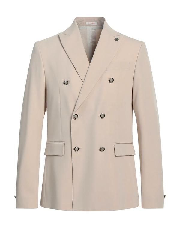 オフィシナ 36 メンズ アウター ジャケット・ブルゾン OFFICINA 36 テーラードジャケット Beige ベージュ