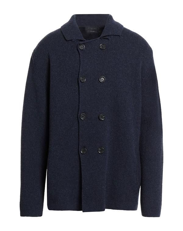 ダニエル フィエゾリ メンズ アウター カーディガン DANIELE FIESOLI カーディガン Navy ネイビー