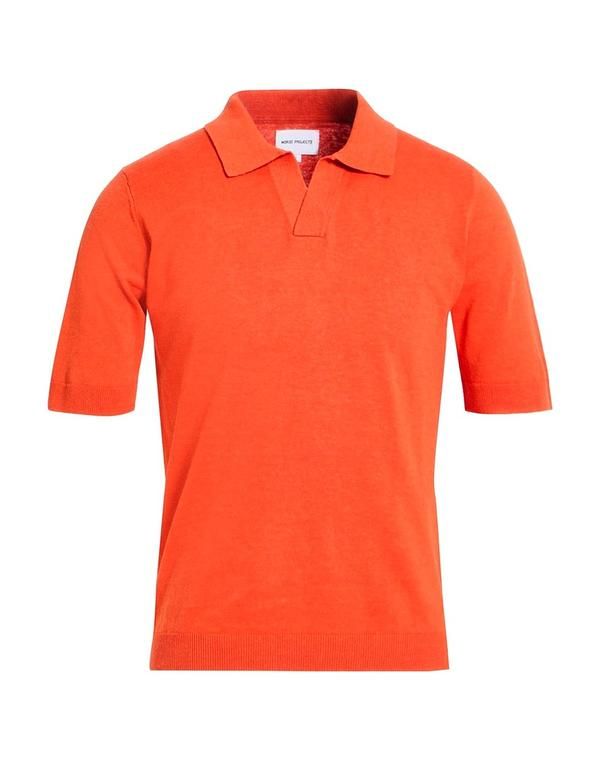 ノースプロジェクト メンズ トップス シャツ プルオーバー NORSE PROJECTS Orange オレンジ