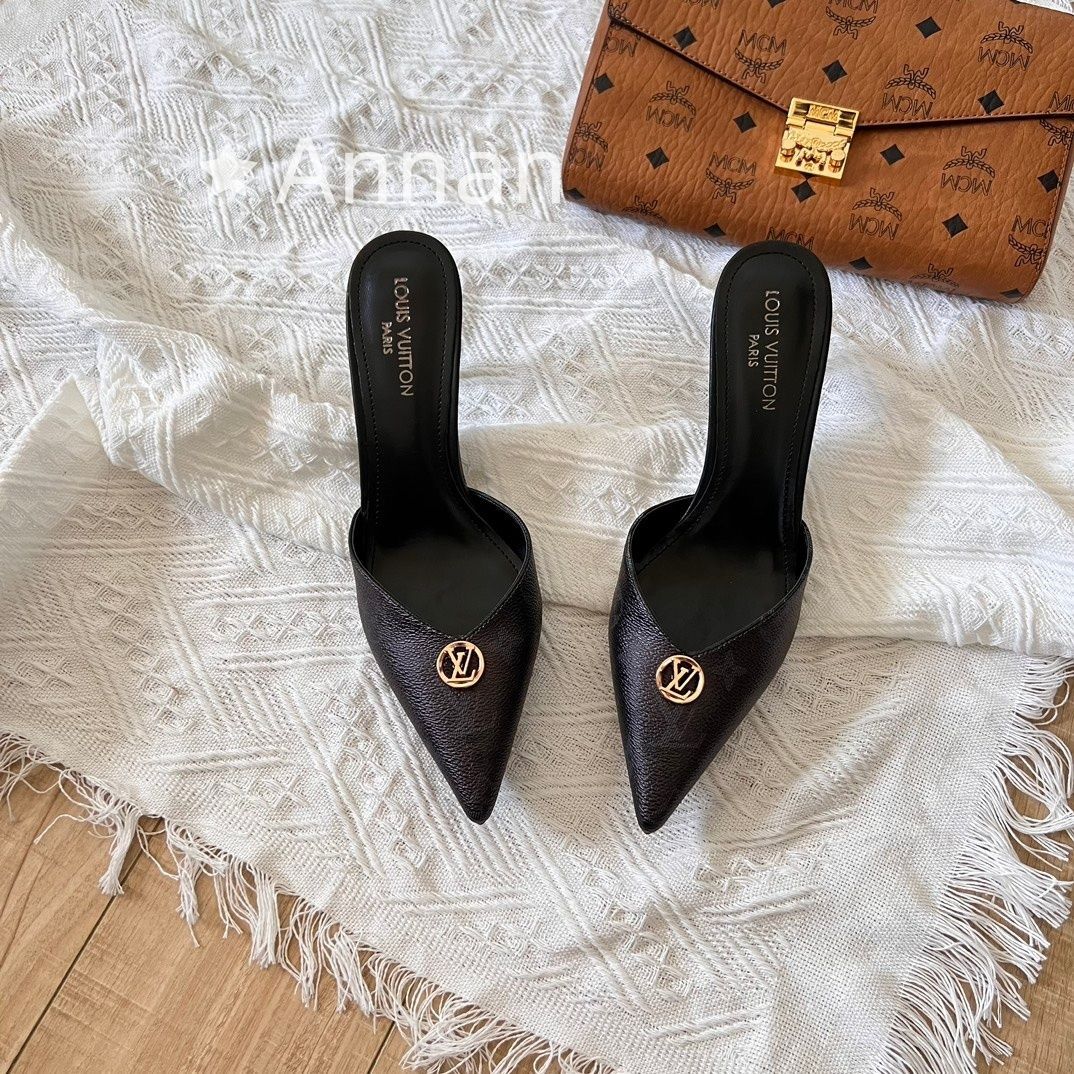 新品 希少 超美品 新品 LV LOUIS VUITTON ルイヴィトン ハイヒール レディース