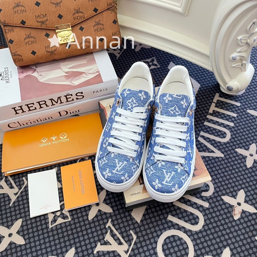 新品同様 人気 人気商品新品 LV LOUIS VUITTON ルイヴィトン スニーカー レディース