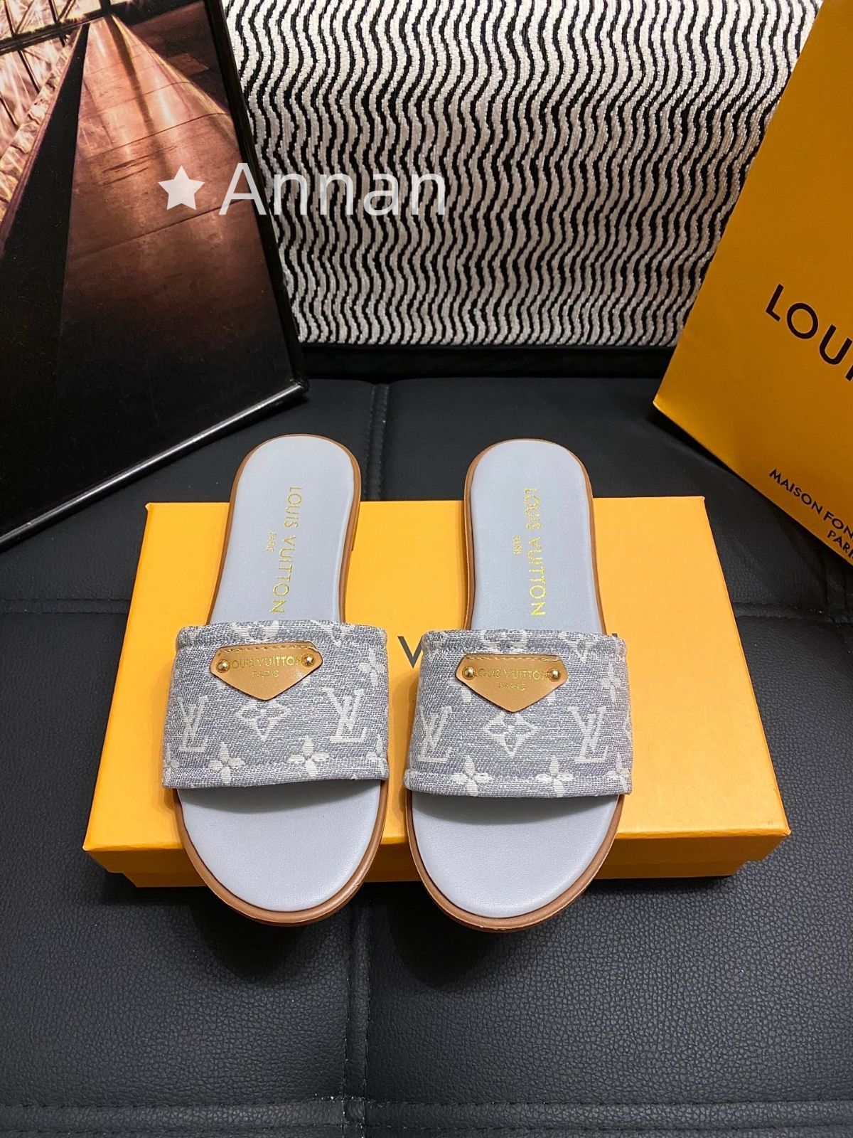 新製品 本日特価 美新品 LV LOUIS VUITTON ルイヴィトン サンダル