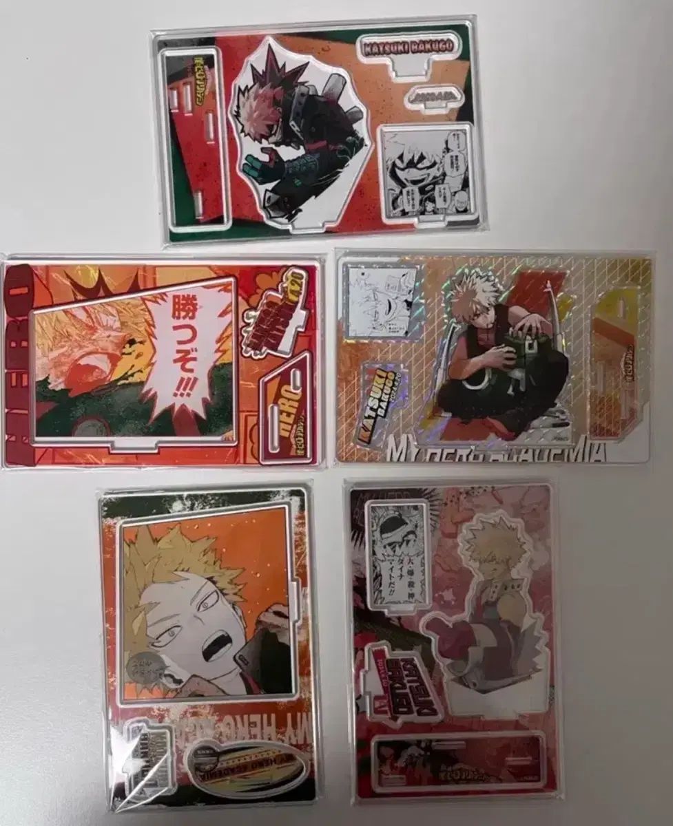 まとめ）僕のヒーローアカデミア 爆豪 勝己 誕生日 アクリル ジオラマ