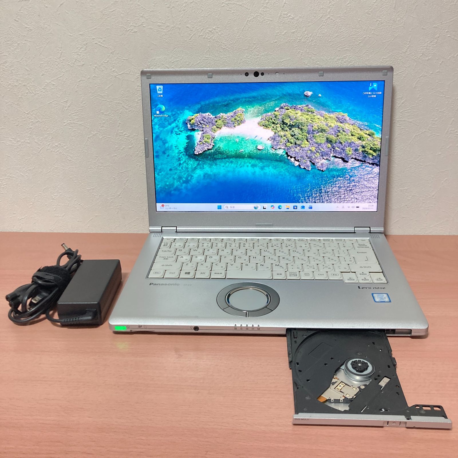 バッテリー良好】Let's note LV8 第8世代 Core i5 SSD 動作良品
