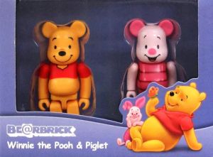 フィギュア BE@RBRICK-ベアブリック- Winnie the Pooh & Piglet（2体セット） -プーさん&ピグレット- 「クマのプーさん」【10日以内発送】